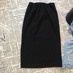 ❤︎ ウール混紡スリットいりタイトスカート【受注製作】色、サイズ有り 3枚目の画像