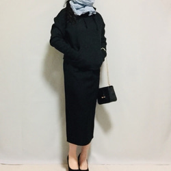 ❤︎ ウール混紡スリットいりタイトスカート【受注製作】色、サイズ有り 10枚目の画像