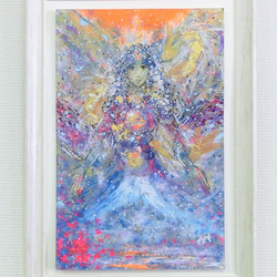 原画「サクヤ姫の前世はセオリツ姫」額サイズ35×48㎝ パワーアート 1枚目の画像