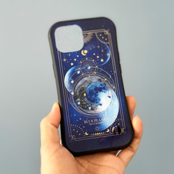 青の惑星 "BLUE PLANET" iPhoneグリップケース 2枚目の画像