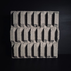 アクセサリープレート　インテリア雑貨　【セメント/モルタル/コンクリート】 3枚目の画像