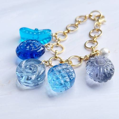 Blue Galaxy Charm