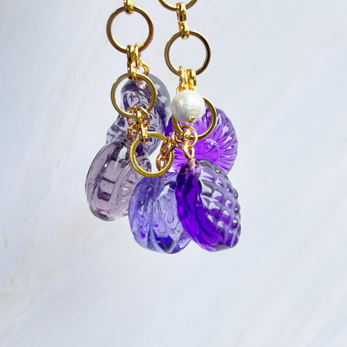 ストラップ　キーホルダー　ブルーベリー　グレープ　紫芋 fk006-043.jpg