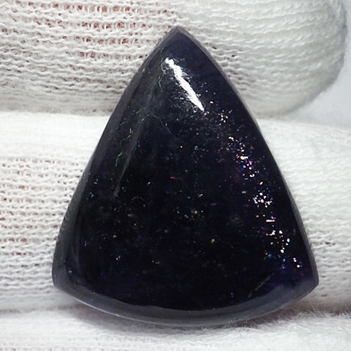 ☆宇宙ギャラクシー☆アイオライトサンストーン☆18.4ct/23.3mm