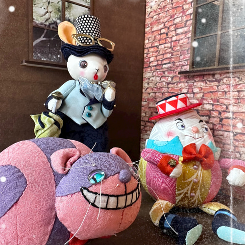 キット】チェシャ猫 キット 和小物キット専門店 京屋 通販 キット】チェシャ猫 キット 和小物キット専門店 京屋 通販