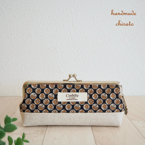 がまぐちがかわいいビンテージ☺︎ オールドロエベ アナグラム ケース