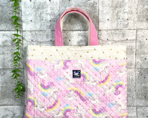 さくらんぼ ハンドメイド 紫色 ユニコーン柄 入学セット さくらんぼ ハンドメイド 紫色 ユニコーン柄 入学セット 楽天