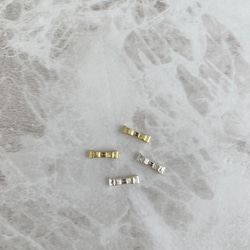 ネイルパーツ ブランドロゴ シルバーNO.7 ネイルチップ（つけ爪