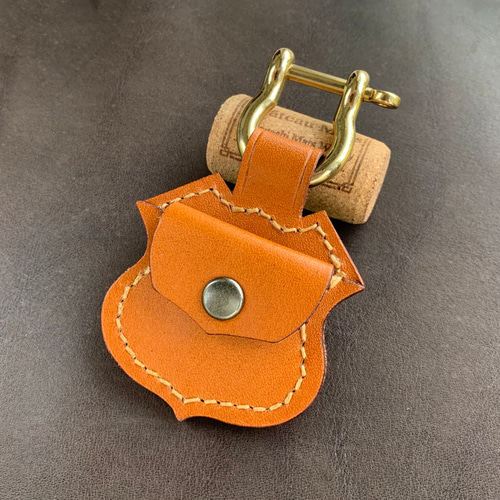 Valo Amuletti「Route 66」モチーフキーホルダー 栃木レザー