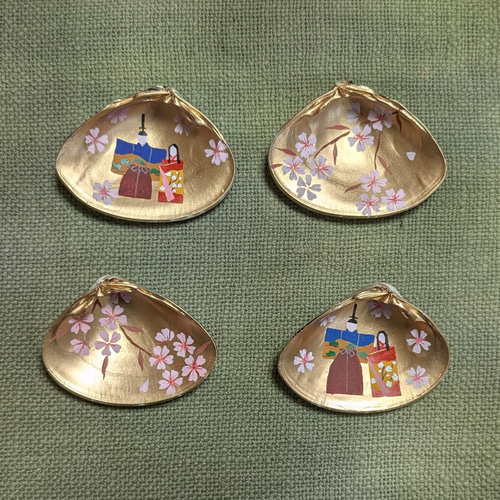貝合わせ (大)「手描き源氏物語 桐壺」