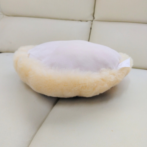 ムートンピロークッション スマイル クッション・クッション