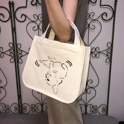 トートバッグ•がま口ポーチ•ファスナーポーチ•フレンチブルドッグ•ハンドメイド かわいい⭐︎フレンチブルドッグ がま口ポーチ ハンドメイド⭐︎