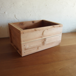 ゆうころりん様　ご注文家具 りんご木箱（コロ無し） フリーボックス・小物入れ 家具工房