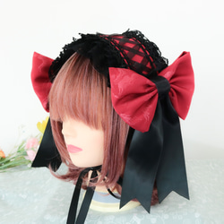 真紅×黒兎　ヘッドドレス 3枚目の画像