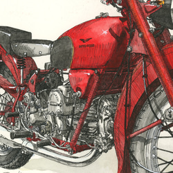 MOTOGUZZI FALCONE 原画 2枚目の画像