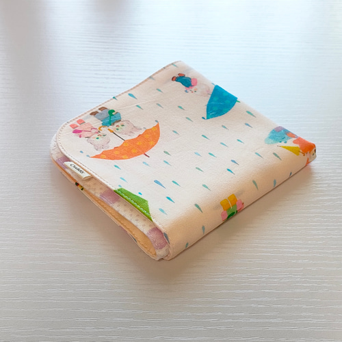 sold✩肌触り滑らかなハンカチ♡ユキエモン『レインポケット