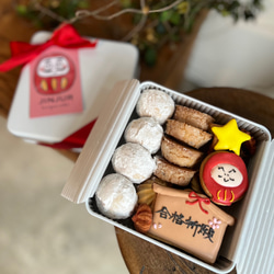 がんばれ受験生！合格祈願のクッキー缶 クッキー JINJUR 通販 17115941