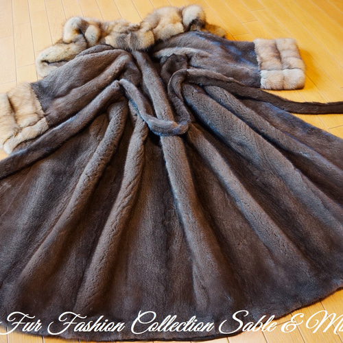 華美になりすぎない上品な雰囲気☆ノーブルな表情毛皮の王様セーブル