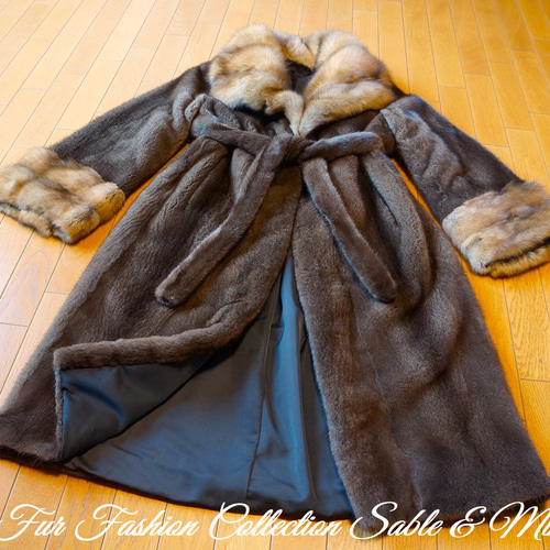 華美になりすぎない上品な雰囲気☆ノーブルな表情毛皮の王様セーブル