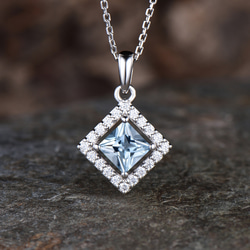 クラウンネックレス シルバー925 クリア 【刻印無料】 クラウン 王冠