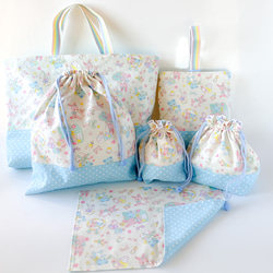 にこにこ☆くまさん ランチョンマット お弁当袋 コップ袋