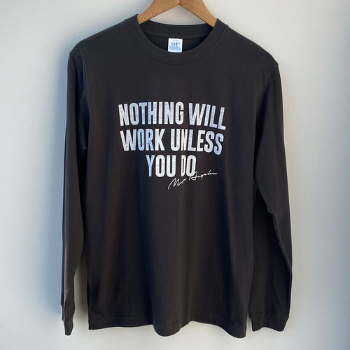 ロゴ メッセージ ロンT 【 メンズMサイズ 】黒 Tシャツ HEMWEAR 通販