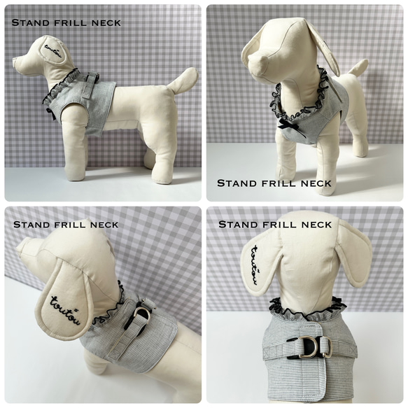  *受注製作Liberty ハーネス* 犬用ハーネス/犬服/リバティ/おしゃれ