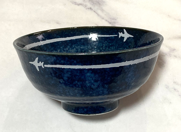 お茶碗 窯変紺ネイビー 茶碗・めし碗 Blue☆Canvas✈︎ 通販 17117152