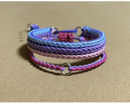 【オーダーについて】パラコードリード❤︎首輪❤︎チョーカー❤︎スマホストラップ パラコード首輪(22）大型犬＋チョーカー オーダー用 リード