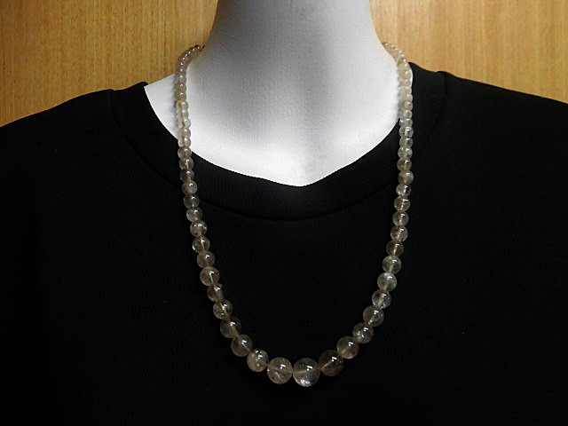 天然石 ルチルクォーツネックレス　　240101027