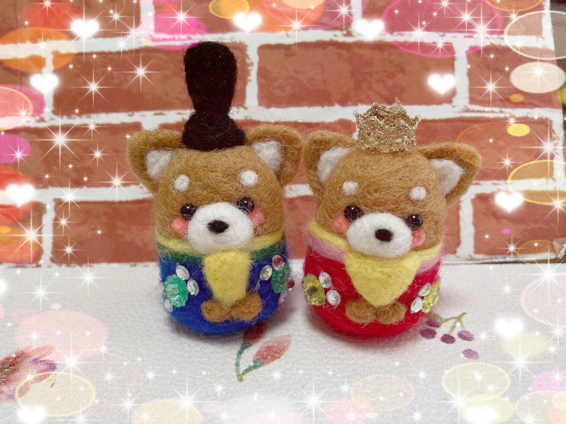 作家テディベア柴犬