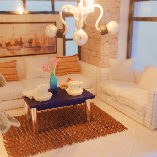 ミニチュアドールハウス『Florence』 その他置物 coharu 通販