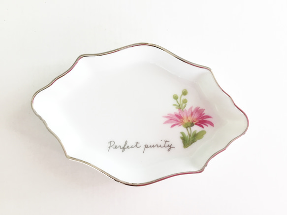⭐️花柄オーバル皿 2点セット⭐️ 本田あつみ 花柄オーバル型陶器