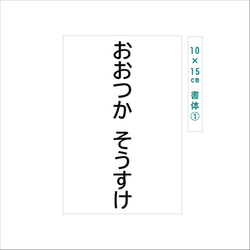 *♡【水着用】10×15cm・縫い付けもアイロン接着も可能・ゼッケン・ホワイト 14枚目の画像