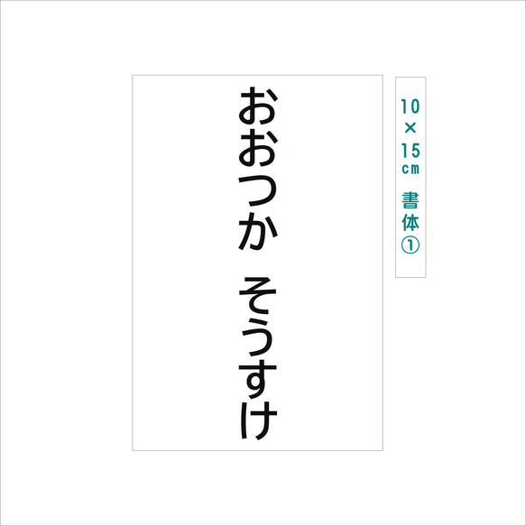 *♡【水着用】10×15cm・縫い付けもアイロン接着も可能・ゼッケン・ホワイト 14枚目の画像