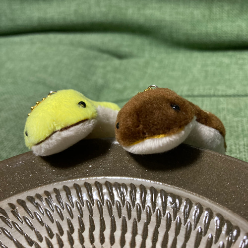 幸運の黄色いツチノコ【おでかけタイプ】 ぬいぐるみ ikuko 通販