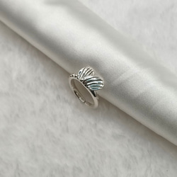 粒金系列髮箍戒指 / 925純銀戒指 / 純手工製作 第6張的照片