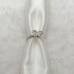 粒金系列髮箍戒指 / 925純銀戒指 / 純手工製作 第1張的照片
