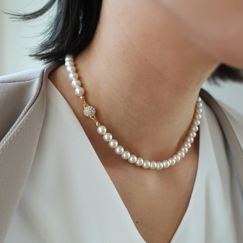 3点セット ブローチ・ネックレス・ピアス（イヤリング