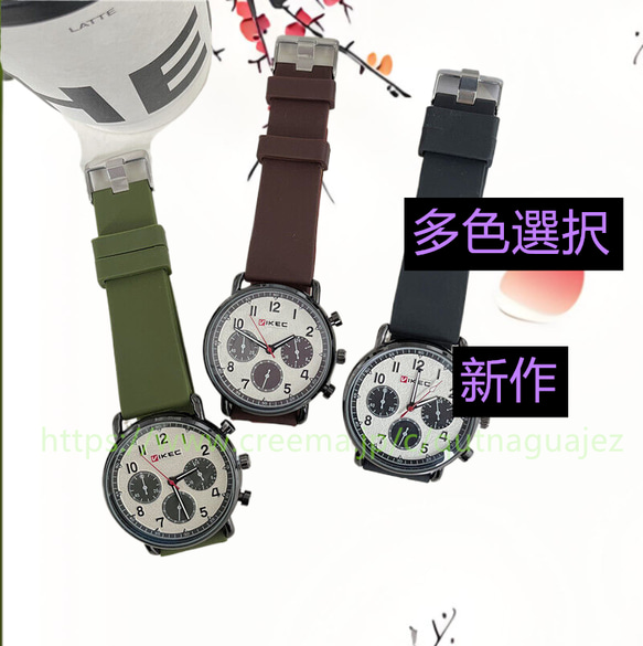 多色選択 レザーバンド シンプルウォッチ 腕時計 革ベルトセット ベルト ワールド  アクセサリー 上品 通勤 新作 3枚目の画像