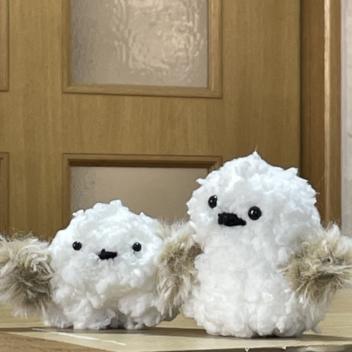 今期最後の子です☆ハンドメイドぬいぐるみ☆ シマエナガちゃん 