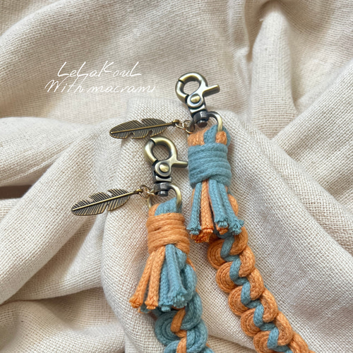 100%コットン♡首輪♡チョーカー♡お散歩♡ハンドメイド くすみカラーチョーカー 】 ｜ 軽量 約10g ( サンプル25cm