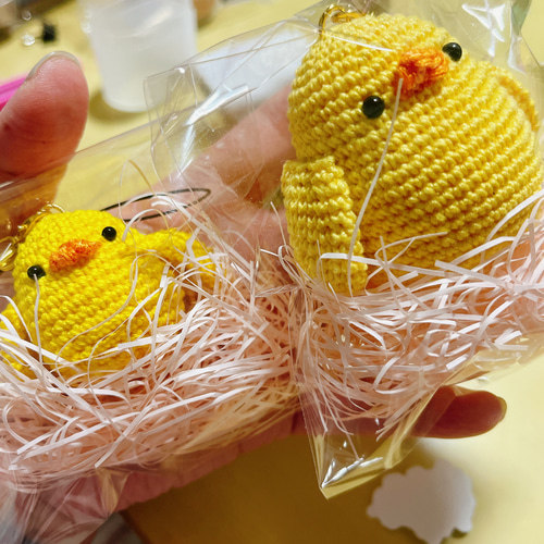 みにみにひよこ あみぐるみ sakuhra 通販 17118785｜Creema(クリーマ)