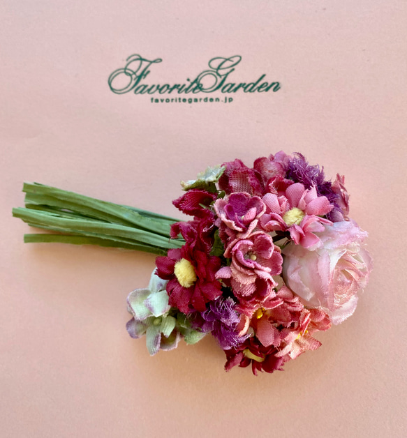 布花 cute bouquet corsage B 3枚目の画像