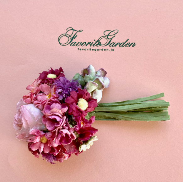 布花 cute bouquet corsage B 2枚目の画像