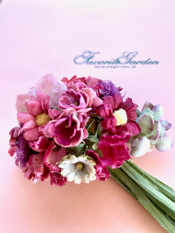 布花 cute bouquet corsage B 4枚目の画像