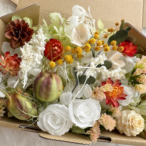 花材セット 花材詰め合わせ ドライフラワー その他素材 momo