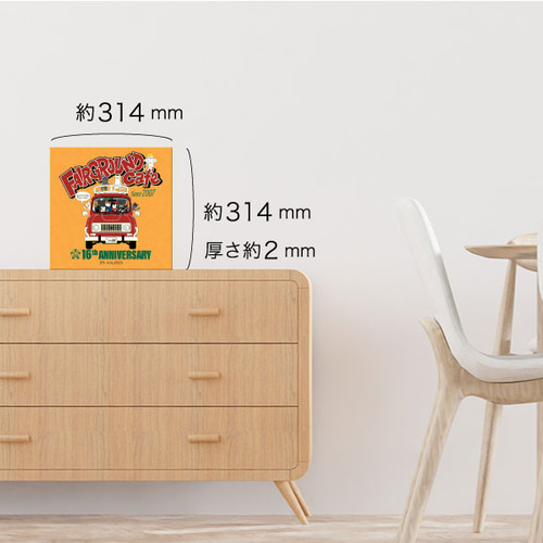 レコードジャケット風アート【レコード盤なし】フェアグラ16thAnniv