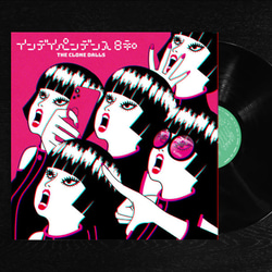 レコードジャケット風アート【レコード盤なし】インディペンデンス日和