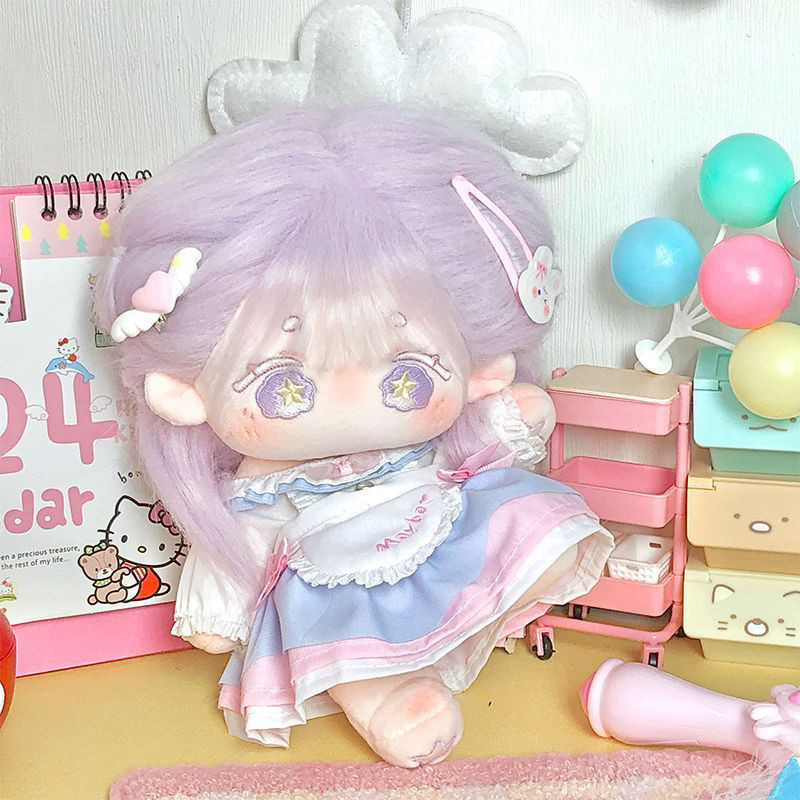 2点セット ミニ洋服 20cm 着せ替えぬいぐる服 ワンピース
